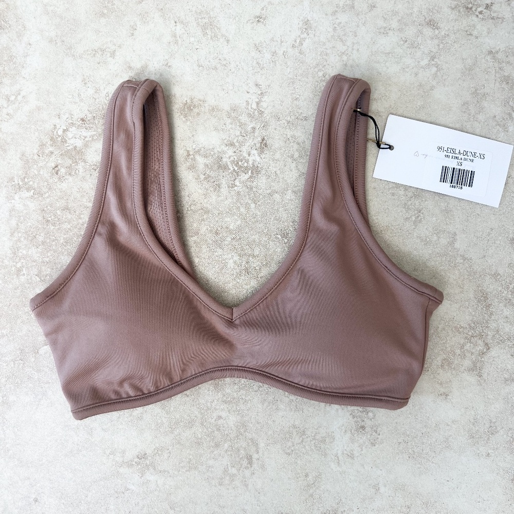 NWT CSB Serenity Isla Bra In Dune size XS
